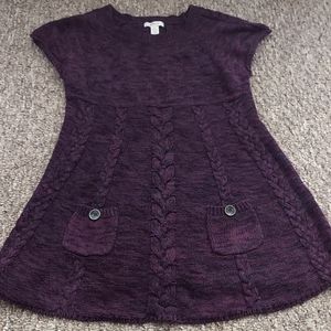 Short Sleeve Knit Dress